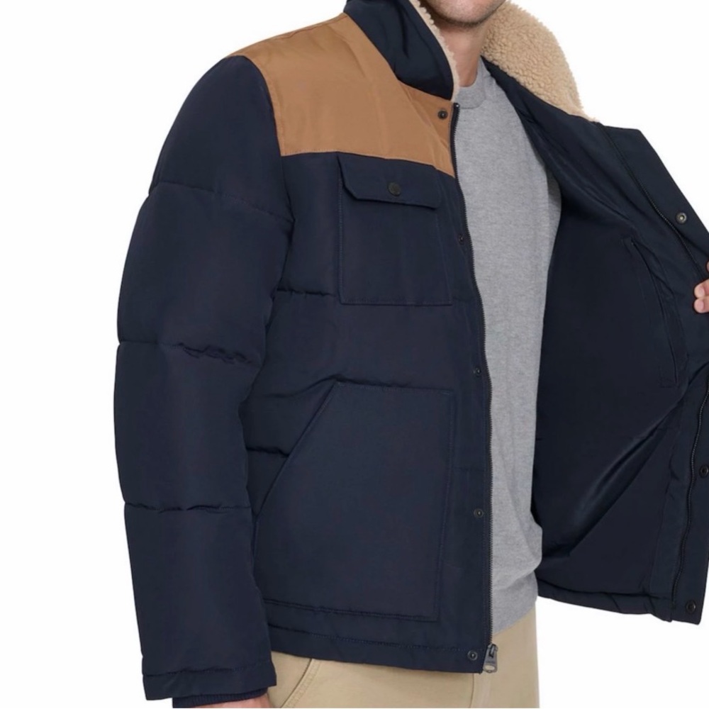 Levi's Big & Tall Levi's® Woodsman Puffer Jacket - Picture 3 of 8